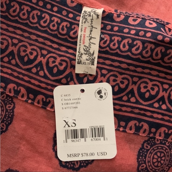 NEW Free People Soul Of The Sun Bodysuit XS Small - Picture 9 of 12